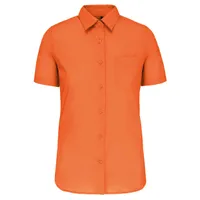Cămașă damă Kariban Judith Short-sleeved personalizată, portocaliu