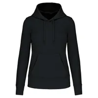 Hanorac damă Kariban Eco-friendly personalizat, negru