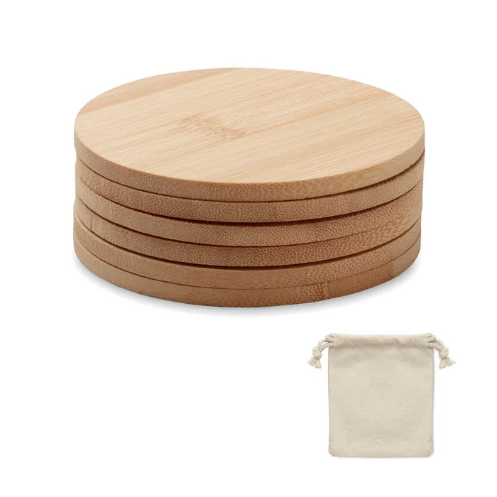 Set de 6 suporturi de pahare personalizat