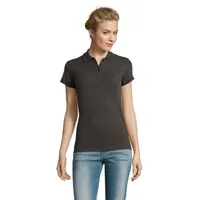 PERFECT WOMEN POLO 180g personalizat, charcoal melange