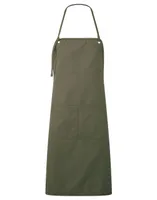Șorț Premier Artisan S Choice Double Pocket Canvas personalizat, verde