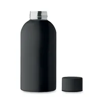 Sticlă cu perete simplu 500 ml personalizată, vedere detaliu
