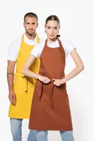 Șorț Kariban Cotton Without Pocket personalizat, pe model