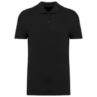 Tricou polo unisex Kariban Piqué personalizat, negru