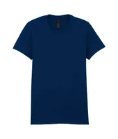Tricou damă Gildan Softstyle™ Midweight personalizat, albastru
