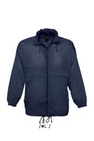 Jachetă unisex SOL'S Surf Water Repellent Windbreaker personalizată, albastru