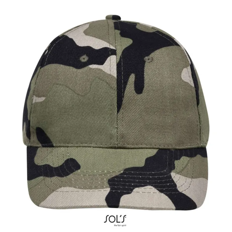 Șapcă SOL'S Buffalo Six Panel personalizată, ecologic