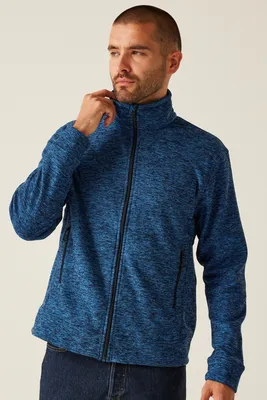 Jachetă polar bărbați Regatta Thornly Full Zip Marl Fleece personalizată