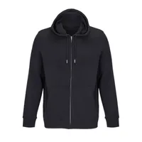 Hanorac unisex SOL'S Calipso Full-zip personalizat, negru