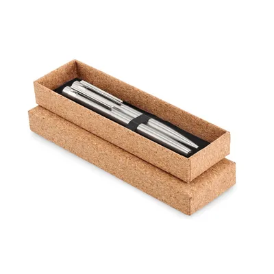 Set din oțel inox. reciclat personalizat