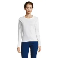 MAJESTIC WOMEN T-SHIRT 150g personalizat, white