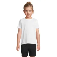 Tricou copii Sol's Sprint Sports personalizat, white