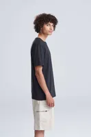 Tricou bărbați Just Ts Tri-blend T personalizat, pe model