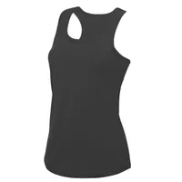Vestă damă Just Cool Cool Vest personalizată, gri