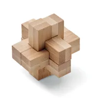 Puzzle de bambus brainteaser personalizat