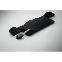 Borsetă sport 600D RPET personalizată, vedere lateral