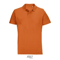 Tricou polo unisex Sol's Pulse personalizat, orange