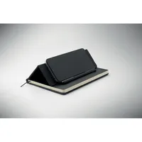 Notebook A5 cu suport telefon personalizat, vedere detaliu