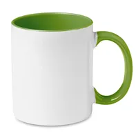 Cană colorată pentru sublimare personalizată, verde