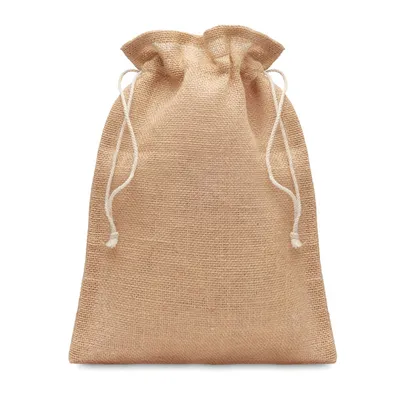 Săculeț cadouri de iută25x32cm personalizat