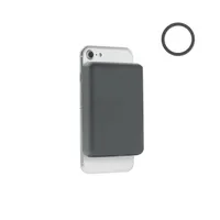 Încărcător wireless 15W personalizat, gri piatră