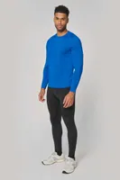Tricou cu mânecă lungă bărbați Proact Adults Base Layer Sports personalizat, pe model