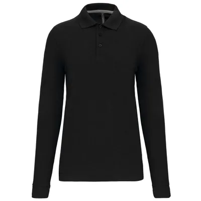 Tricou polo bărbați Designed To Work personalizat, negru
