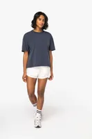 Tricou damă Native Spirit Washed Effect Oversized personalizat, pe model