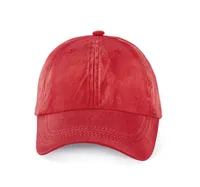 Șapcă K-UP 6 Panels Vintage personalizată, roșu