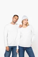 Tricou cu mânecă lungă damă Kariban Crew Neck personalizat, pe model