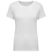 Tricou damă Kariban Organic IN Conversion personalizat, alb