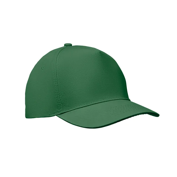 Șapcă baseball 5 panele 180gr personalizată, verde închis