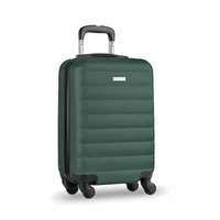 Trolley carcasă tare personalizat, verde închis