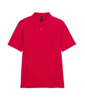 Tricou polo bărbați Gildan Softstyle™ Adult Double Piqué personalizat, roșu