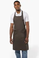 Șorț Kariban Cotton With Pocket personalizat, pe model