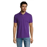 PRIME MEN POLO 200g personalizat, dark purple