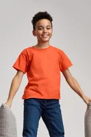 Tricou copii Gildan Softstyle™ personalizat, pe model
