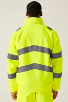 Jachetă bărbați Regatta Hi-vis Pro Contract Dover personalizată, pe model