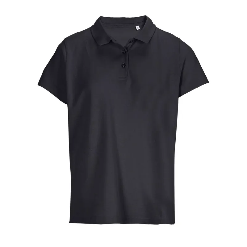 Tricou polo damă SOL'S Pulse personalizat, negru