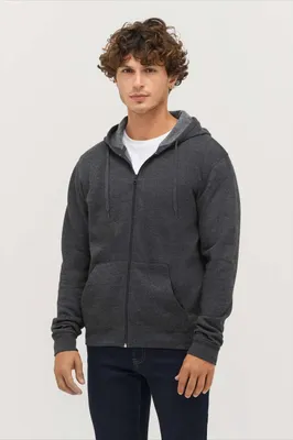 Hanorac unisex SOL'S Stone Zip personalizat