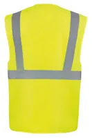 Vestă unisex Korntex Comfort Executive Safety Vest Hamburg Multifunctional With Pockets personalizată, galben