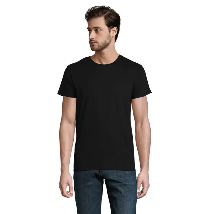 Tricou CRUSADER MEN 150g personalizat, deep black