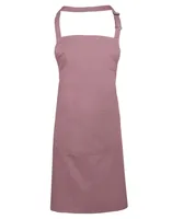 Șorț Premier Colours Collection Bib With Pocket personalizat, roz