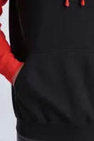 Hanorac unisex Just Hoods Baseball personalizat, pe model