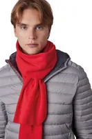 Fular K-UP Fleece Scarf personalizat, pe model