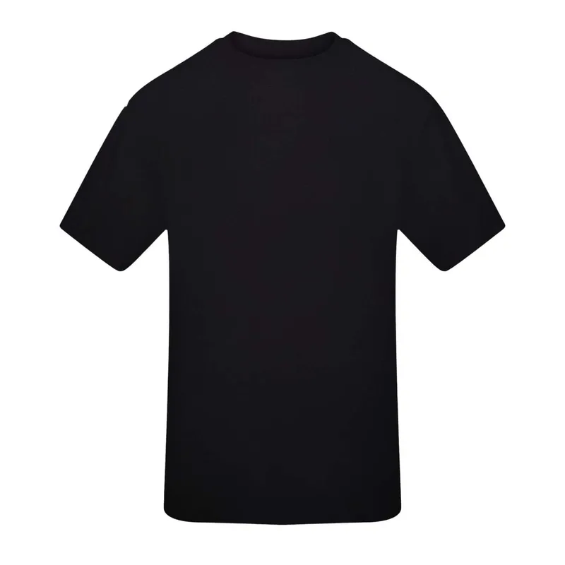 Tricou bărbați Just Ts Signature Heavyweight T personalizat, negru