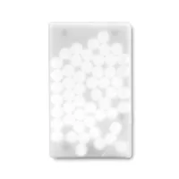 Cutie cu dropsuri de mentă personalizat, transparent