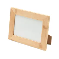 Rama foto din bambus personalizată, vedere lateral