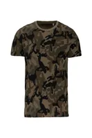 Tricou bărbați Kariban Short-sleeved Camo personalizat, ecologic