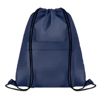 Sac mare cu cordon personalizat, albastru